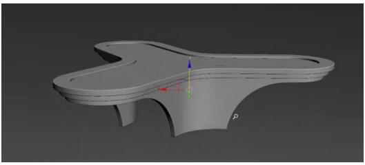 切角，添加光滑。得到造型