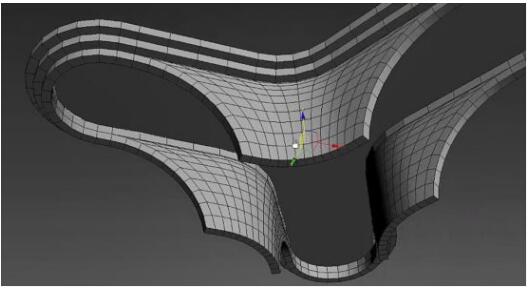 制作出层级关系，然后封顶。