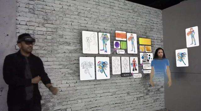 微软、Spatial联手展示HoloLens MR任务协同工作