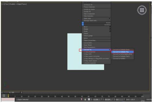 转换为可编辑多边形