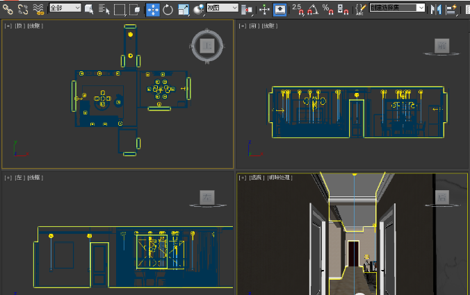 1加载一个是室内场景