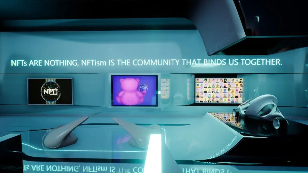 虚拟艺术画廊NFTISM2