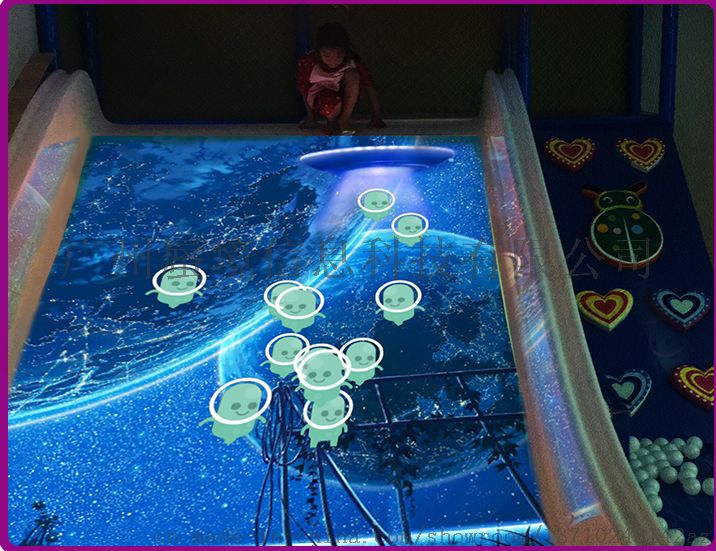 互动滑梯，多媒体制作